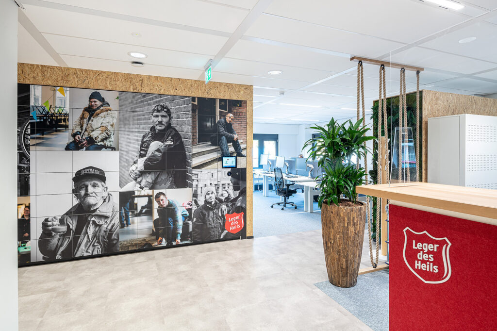 Salvation Army Custom Locker Wrap