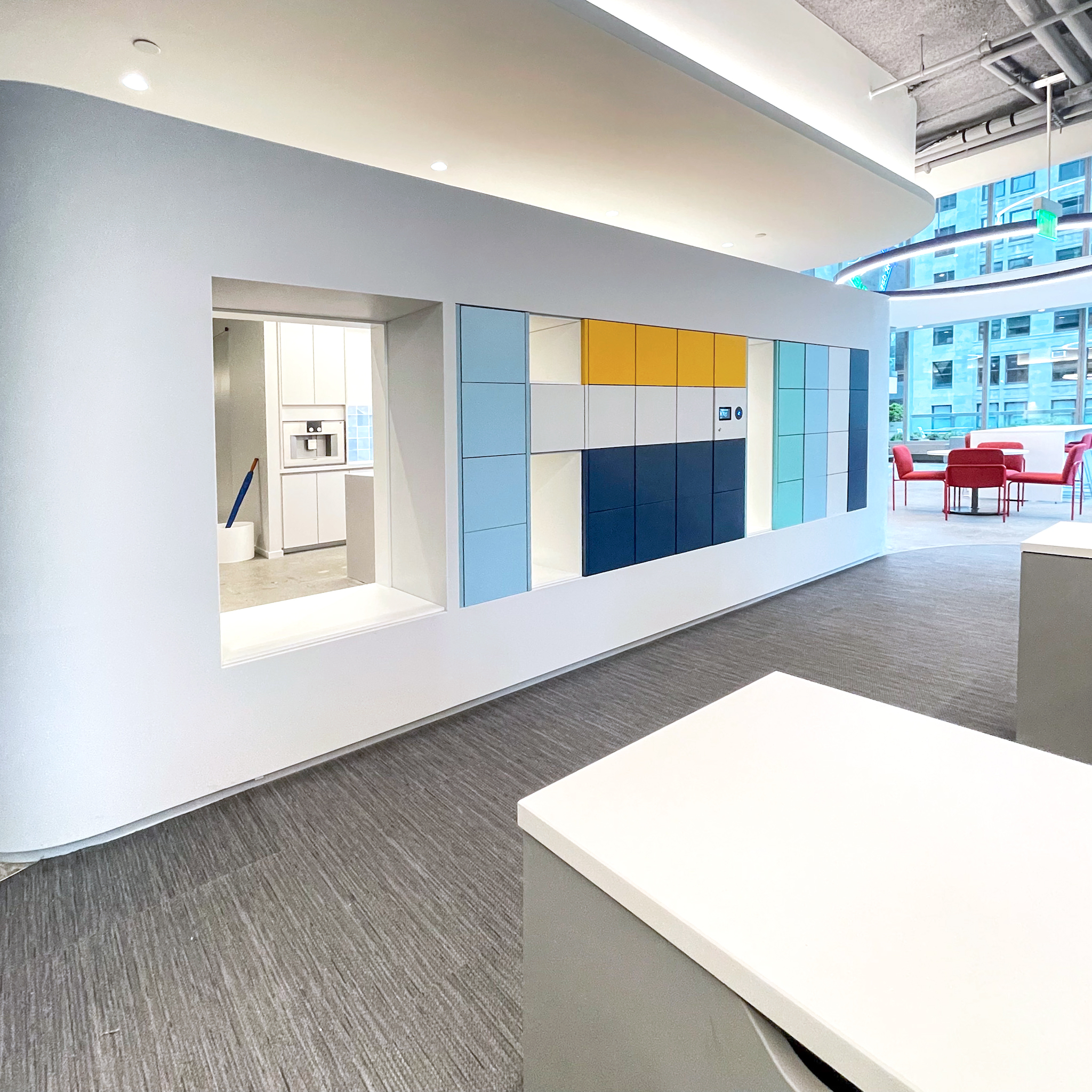 Bauhaus Inspired Wall Partition