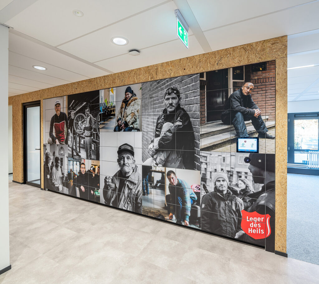 Vinyl wrap personal branded workplace lockers